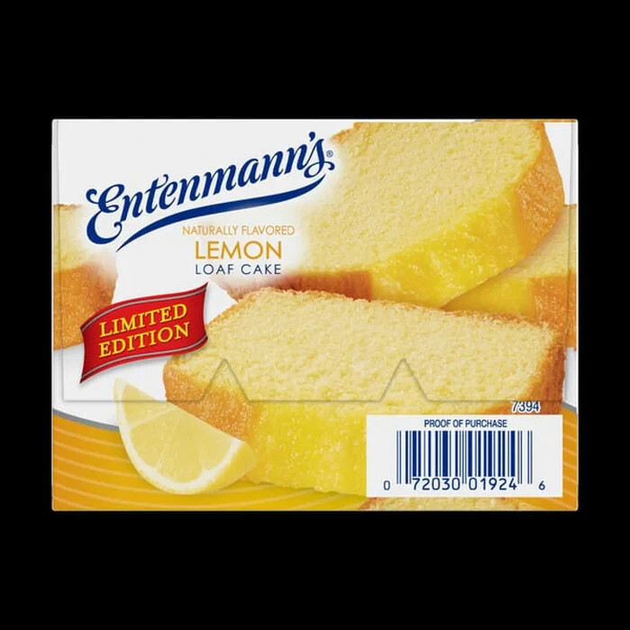 Entenmann's Lemon Loaf Pound Cake 11.5 ounces eBay