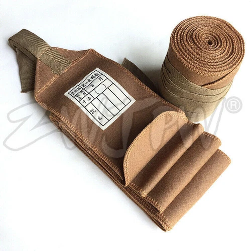 khaki REPRO WORLD WAR II  JAPANESE ARMY SOLDIER LEGGINGS PUTTEE  WW2 Military