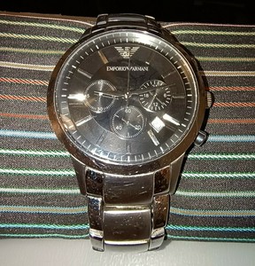 emporio armani ar2434 renato chronograph watch