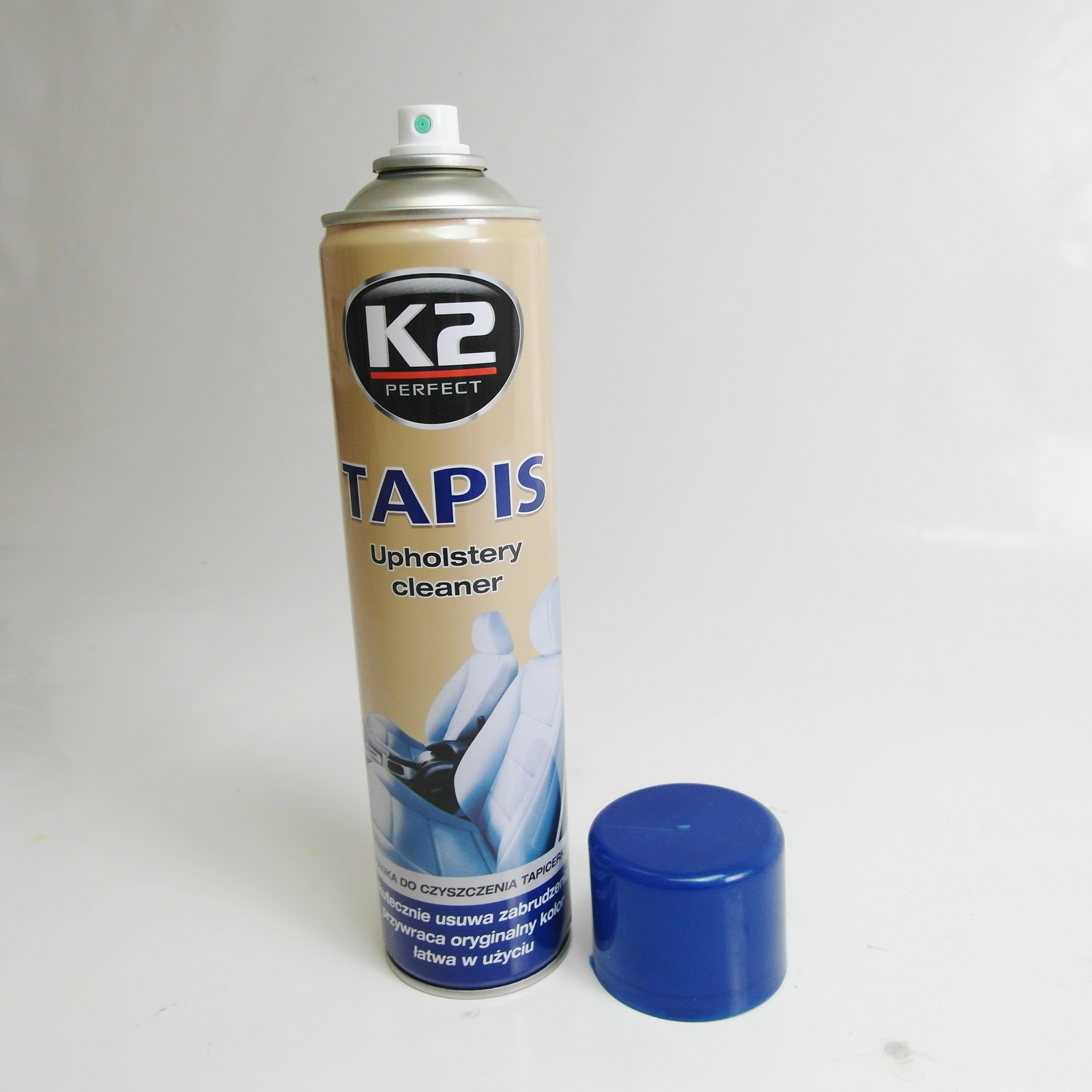 K2 Cleaning Spray Fabric Cleaner Seat Upholstery Tapis 600ml K206