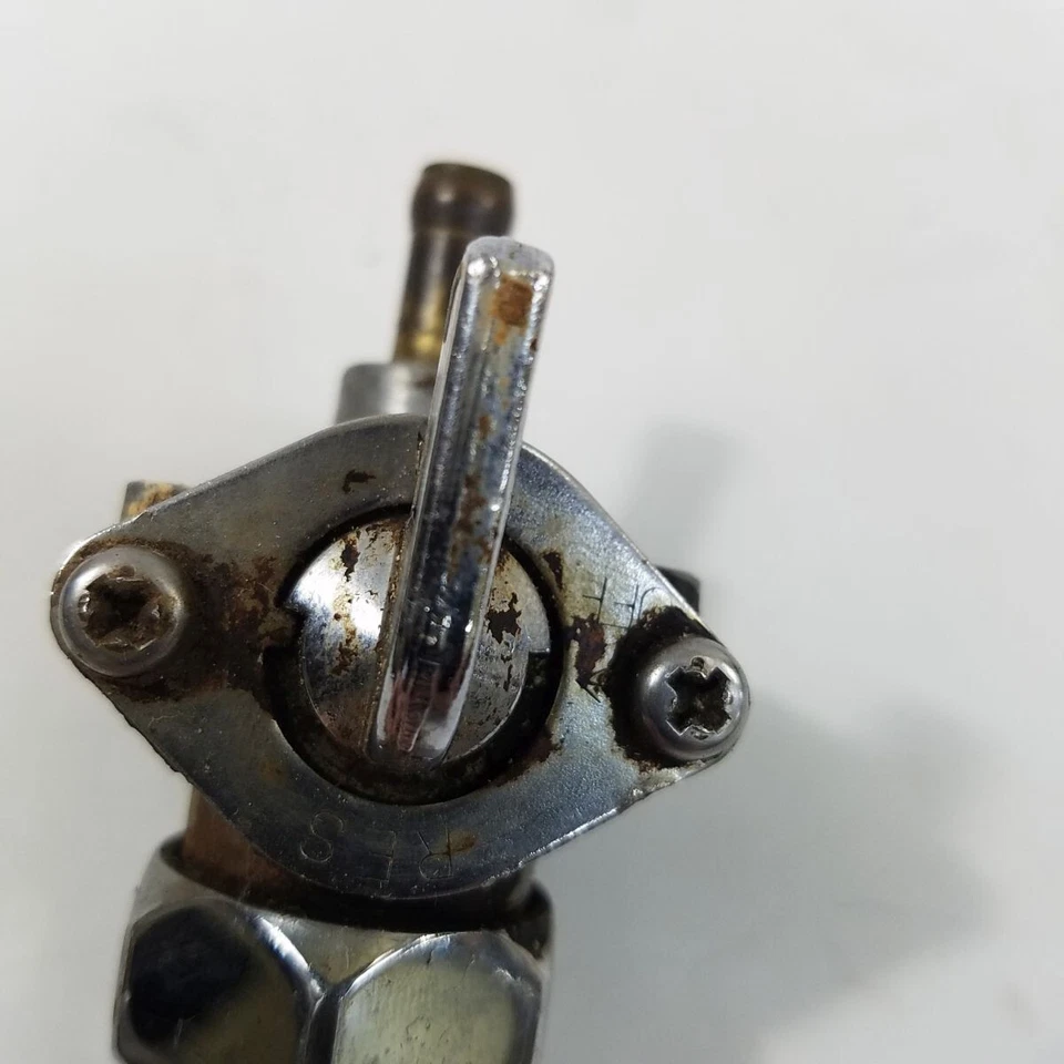 Прямой запорный клапан топливного крана Harley Davidson Keihin Shovelhead Softail - Изображение 4 из 4