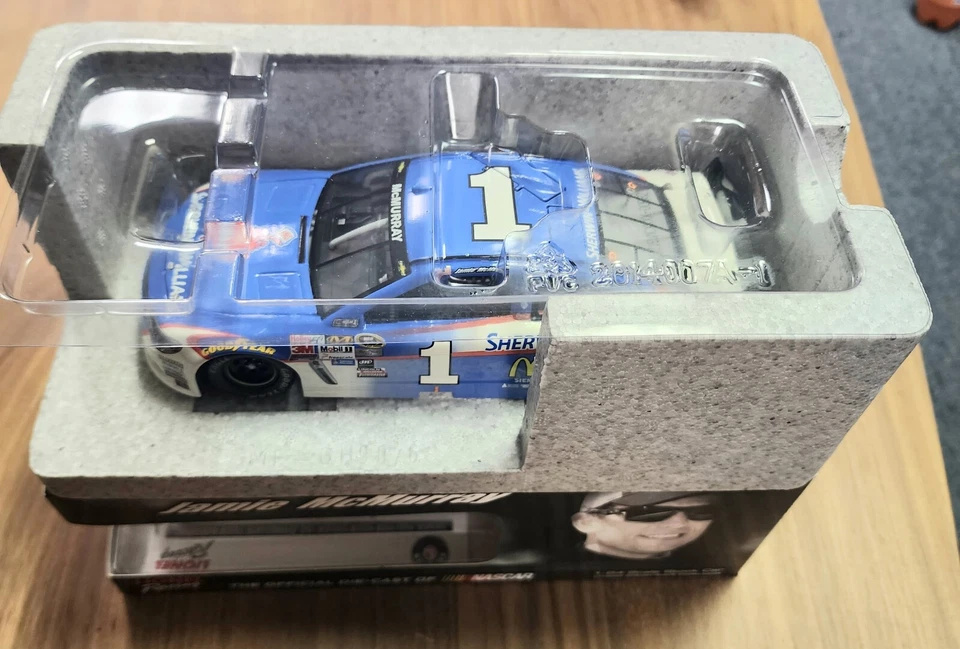 Coche de stock Jamie Mcmurray #1 2015 escala 1,24 ~ nuevo en caja ~ Foto 3 de 4