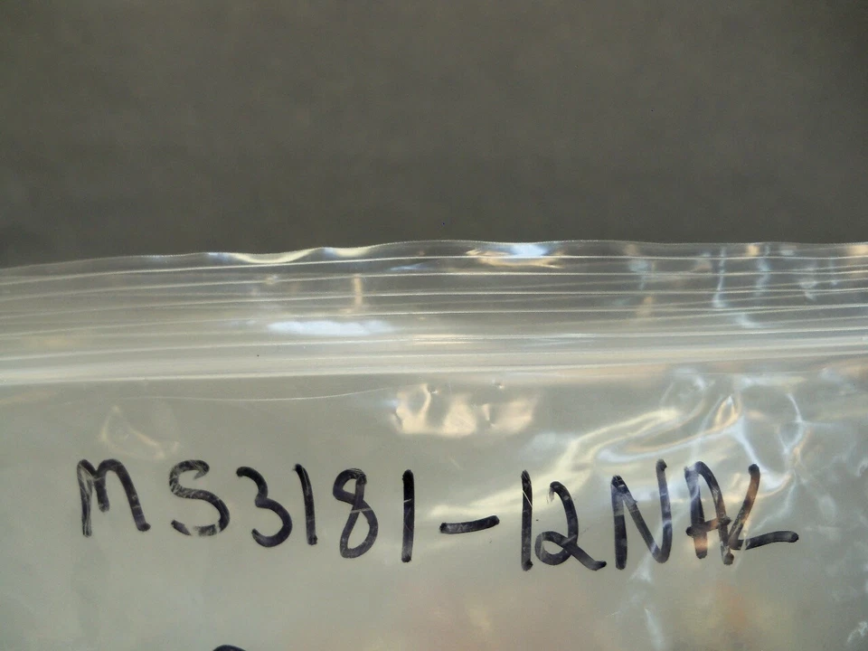 Sunbank MS3181-12NAL Circular MIL Spec Dust Cap w/chain ring Lot of 4 - Image 3 of 3