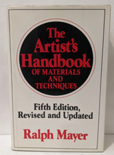 Artist's Handbook of Materials and Techniques: Fifth Edition, Revised HC/DJ VG