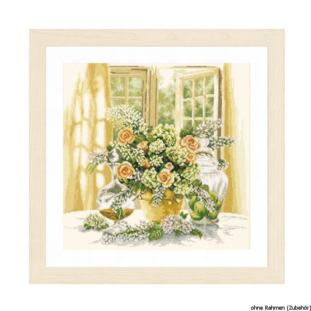 Lanarte cross stitch kit ""sunny morning"", counted, DIY