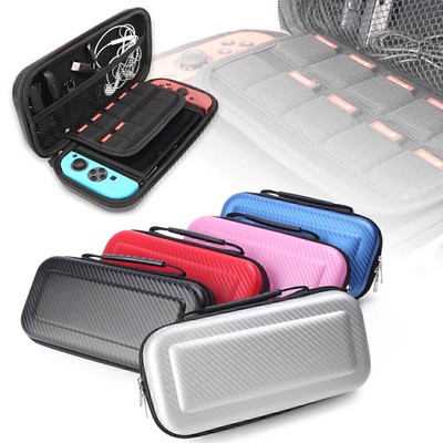 Nintendo Switch-Hülle Easy Carry Reise-Carbon-Hartschalen-Tragetasche-Kit