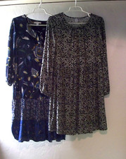 NEW Old Navy LS Dress NWOT & Westport Long Sleeve Dress - both size S - Lot of 2
