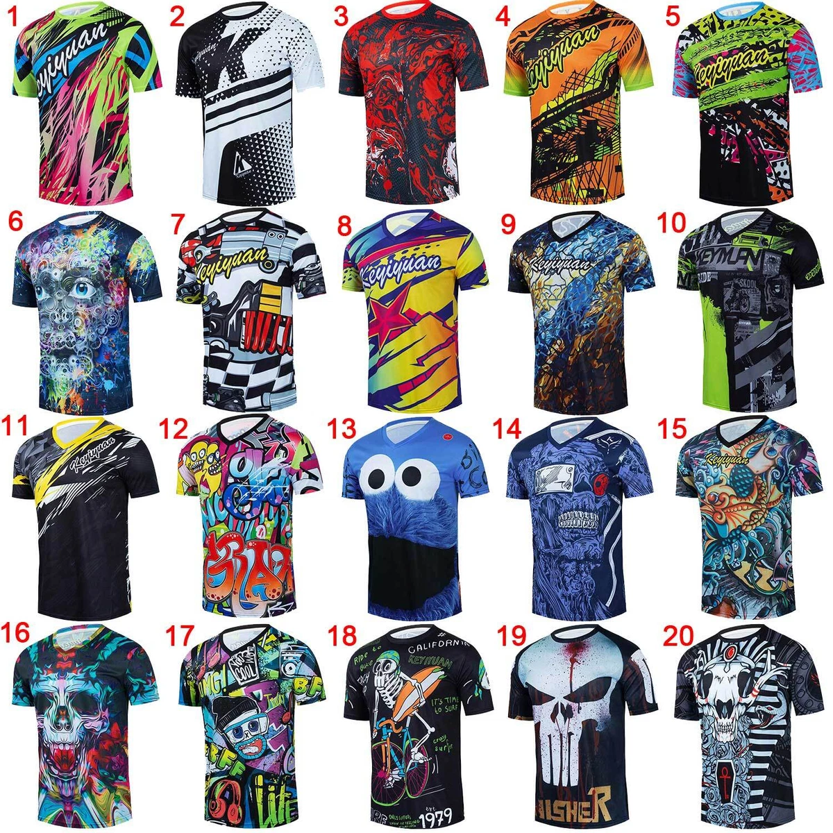 Custom Sublimation Design High Quality MTB BMX Mx Downhill Racing