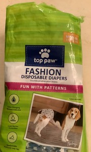 top paw disposable dog diapers