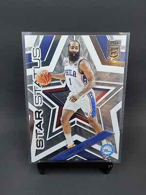 JAMES HARDEN 2022-23 Panini Donruss Elite #4 Star Status Philadelphia 76ers