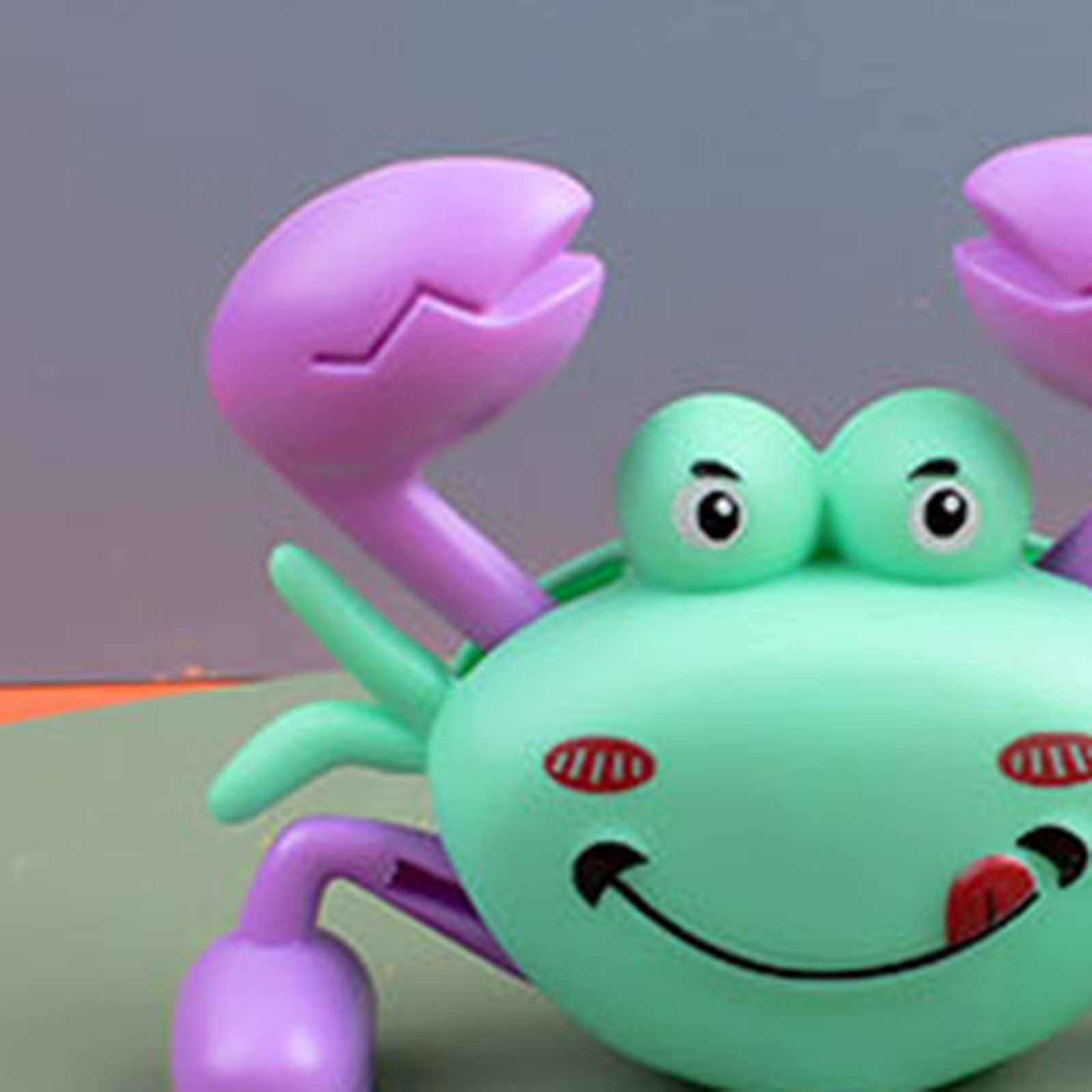 Windup Toy Colorful Interactive Children Cartoon Crab Wind Up Toy
