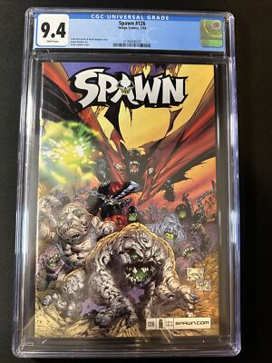 Spawn #126 CGC 9.4 White Pages Image Comics 1992 Todd McFarlane 1st Print *S6