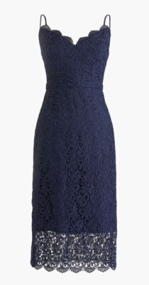 j crew guipure lace spaghetti strap dress The J. Crew Try On Toast To Post