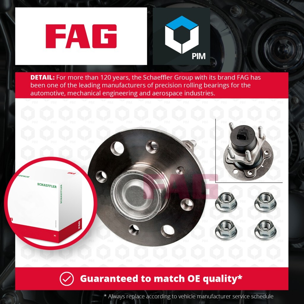 Wheel Bearing Kit Rear 713644560 FAG 0421000 1604003 1604302 1604306 421001 New