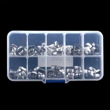 80 Pc Dental Orthodontic 1st Molar Roth.022 Buccal Tube Band #35-39+ Convertible