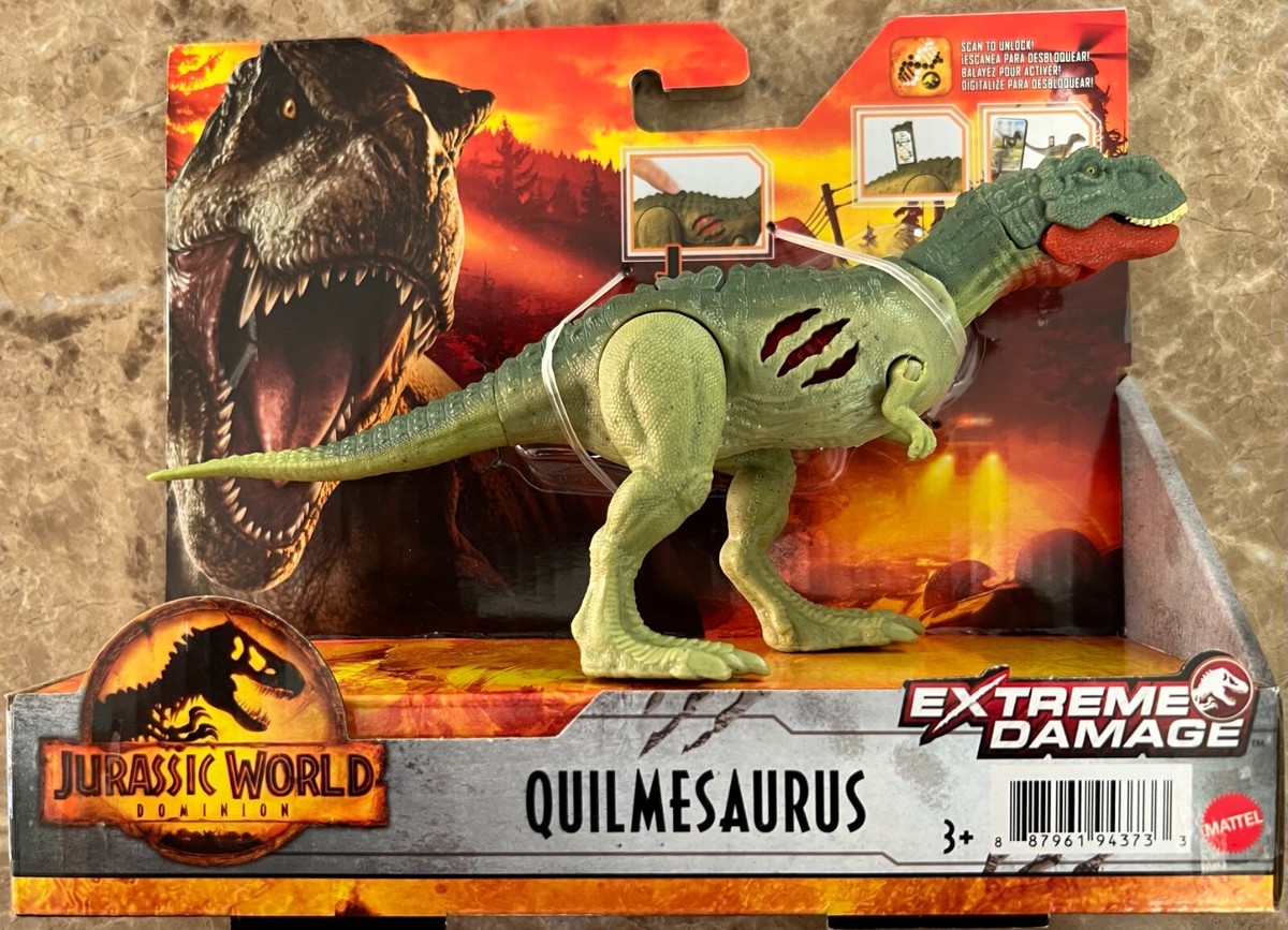 Jurassic World Dominion Extreme Damage QUILMESAURUS Dino Action
