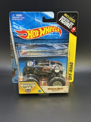 Hot Wheels Monster Jam MONSTER MUTT ROTTWEILER 1:64 Off-Road w/MJ Figure SEALED