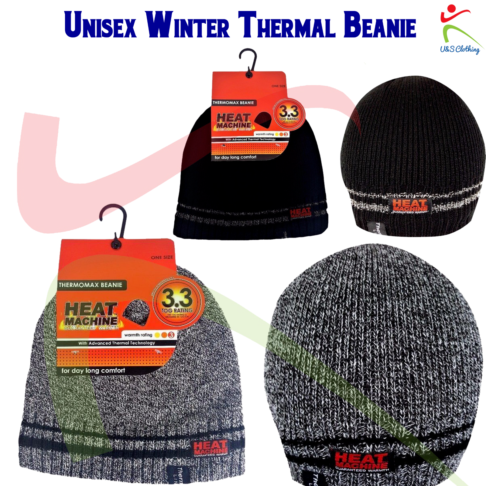 1 PACK Heat Machine Mens Womens Thermal 