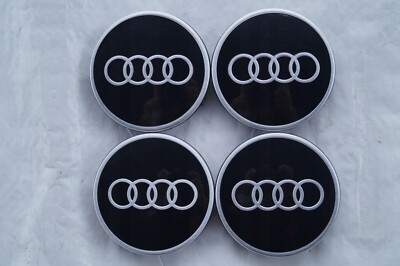 OEM Original Audi Felgendeckel Nabendeckel schwarz glänzend Audi 81A601170A 60mm