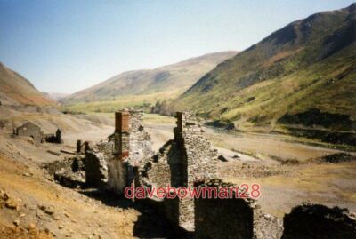 FOTO CWMYSTWYTH MINE AN EINEM SONNIGEN JUNI TAG 1998