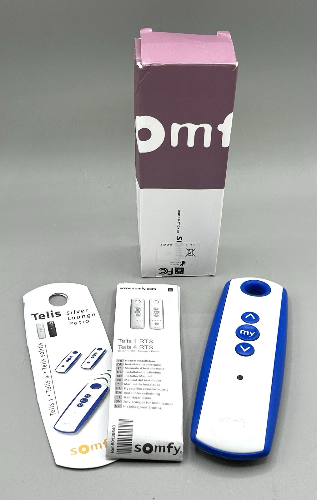 Somfy 74300 Somfy Telis RTS Patio Remote Single Channel