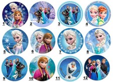 Tortenaufleger Frozen Eiskönigin Elsa - Geburtstag-Party-Tortenbild