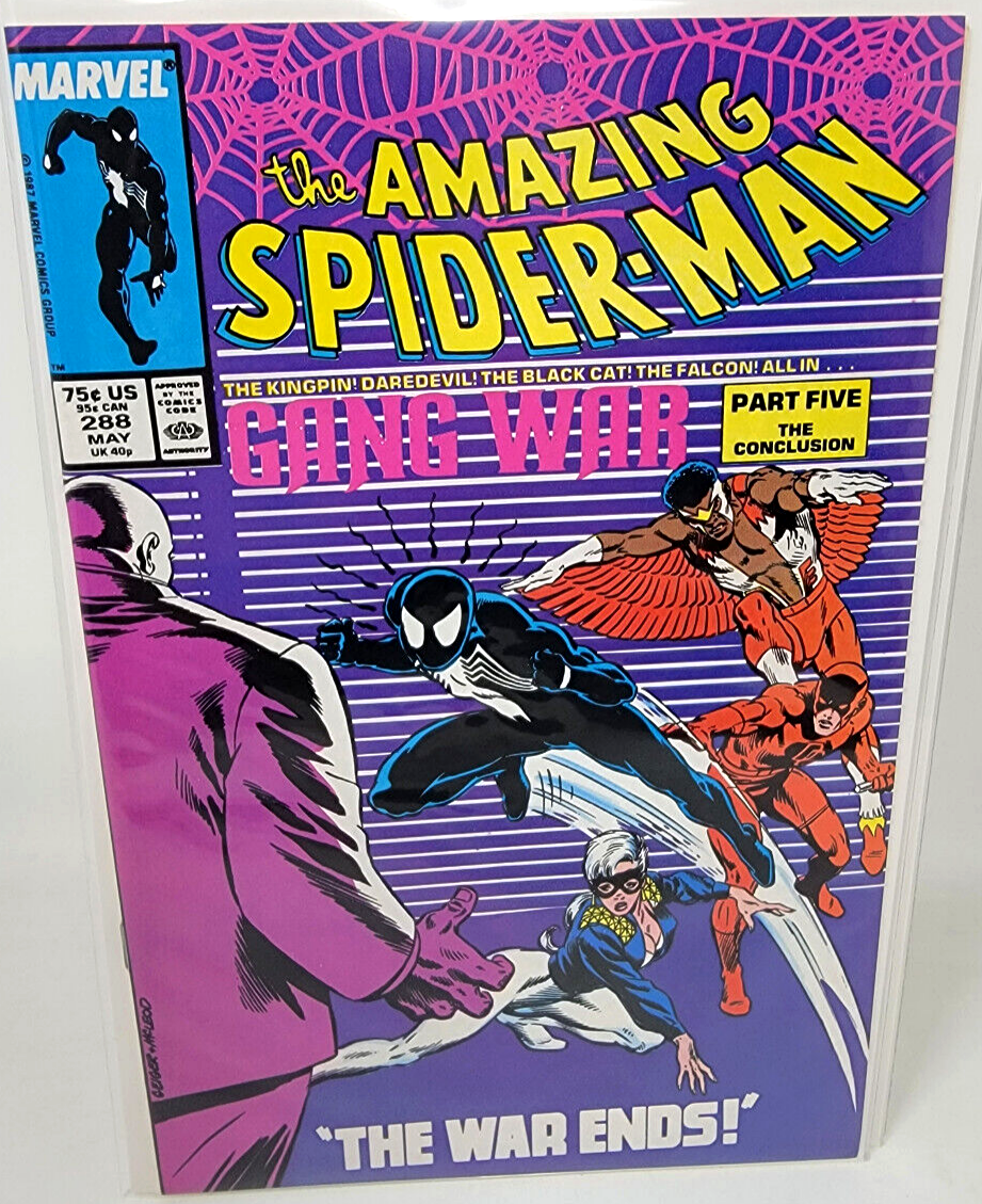 AMAZING SPIDER-MAN #288 1987 Marvel 9.4 Steve Geiger Cover Art | eBay