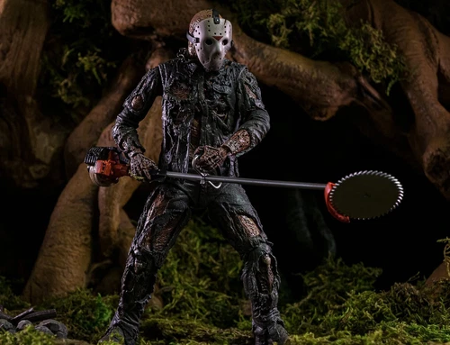 NECA Horror Friday The 13th VII New Blood Jason 7" Figure Kid Toy Birthday Gift - Picture 4 of 14