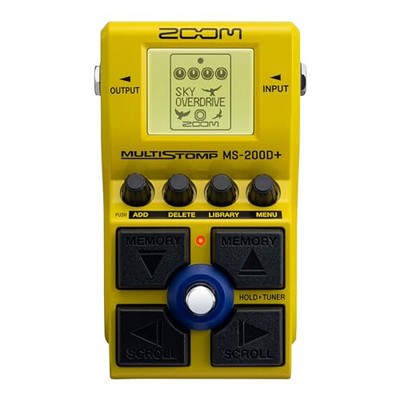 ZOOM Multi Stomp Box 200 types of drive sounds to be released in 2024 MS [New!!]