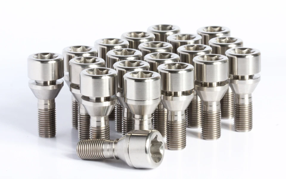 Титановый зажимной болт Lamborghini аэрокосмического класса титан 20 штук - Изображение 2 из 3