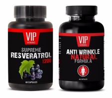 Energy booster vitamin b-12 - RESVERATROL   ANTI WRINKLE COMBO - coenzyme organi