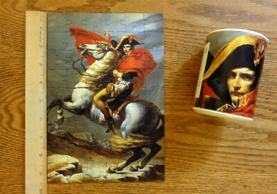 Puzzle En Bois Rare - Napoléon Ier - Complet - Vintage Américain - Occasion