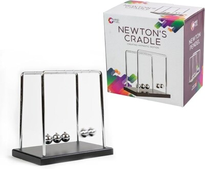 Newton's Balance Balls Wiege Home Office Schreibtisch Spielzeug Physik Wissenschaft 
