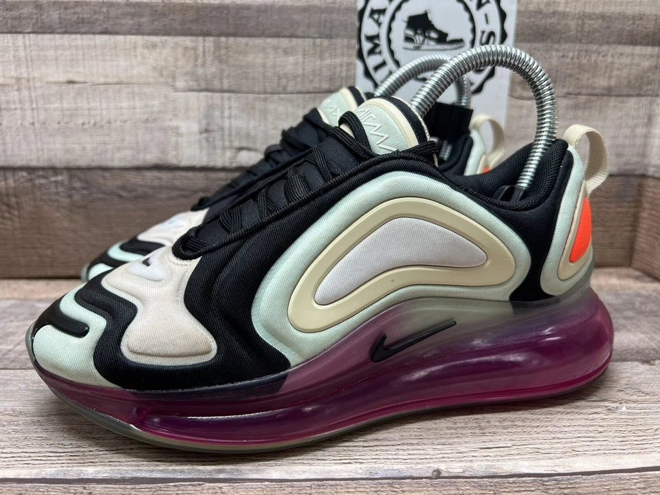 Nike Air Max 720 Negro Fossil CI3868-001 Mujer Talla 5 Usado Foto 2 de 4