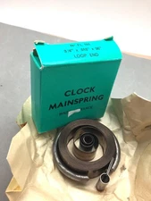 Clock Mainspring Made France No. FL 101 3/4"x .018 x 96 Loop End New Old Stock