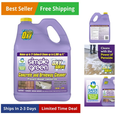 #ad #ad Oxy Solve Concrete and Driveway Pressure Washer Cleaner Purple Unscented 1... $42.64