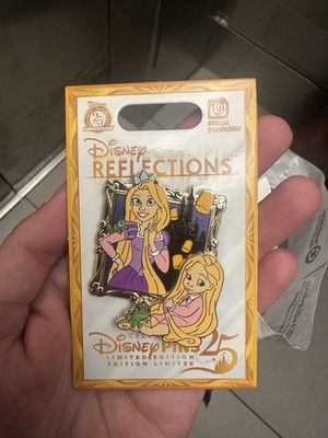 2025 Walt Disney World Disney Reflections Rapunzel  LE Pin
