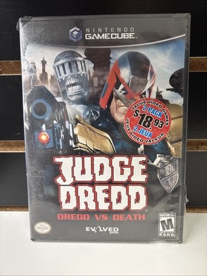 Judge Dredd: Dredd vs Death (Nintendo GameCube, 2005) Brand New Factory Seal Rip