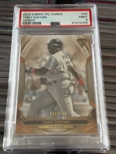 2019 Topps Triple Threads Amber /199 Tony Gwynn #97 HOF PSA 9 LOW POP 2 Padres