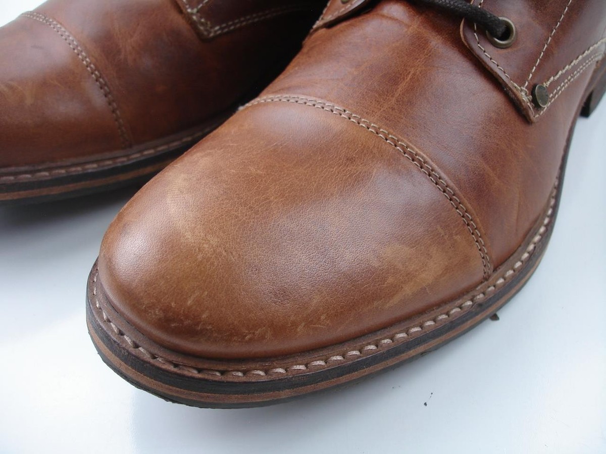 Original Style Kelden Boots Mens 8 Brown Leather Hand Crafted Side Zip Cap Toe Men main image 2