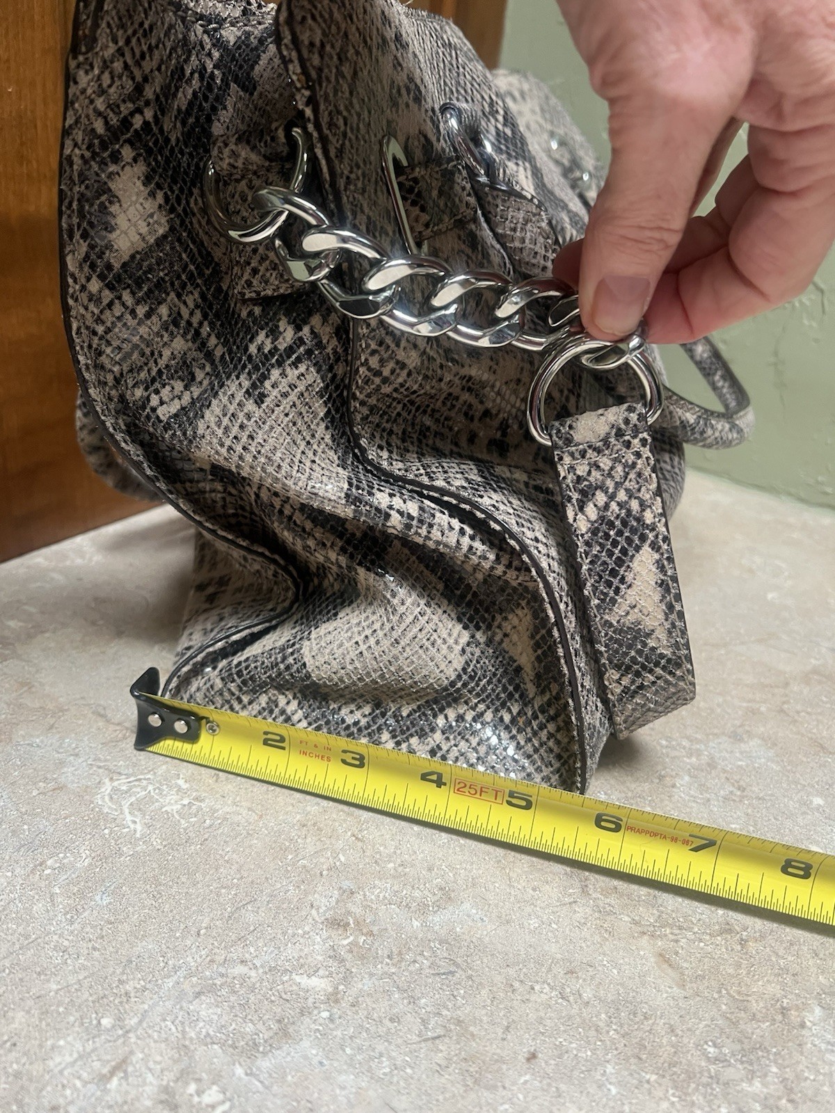 Michael Kors Python Snake Print Purse - image 11