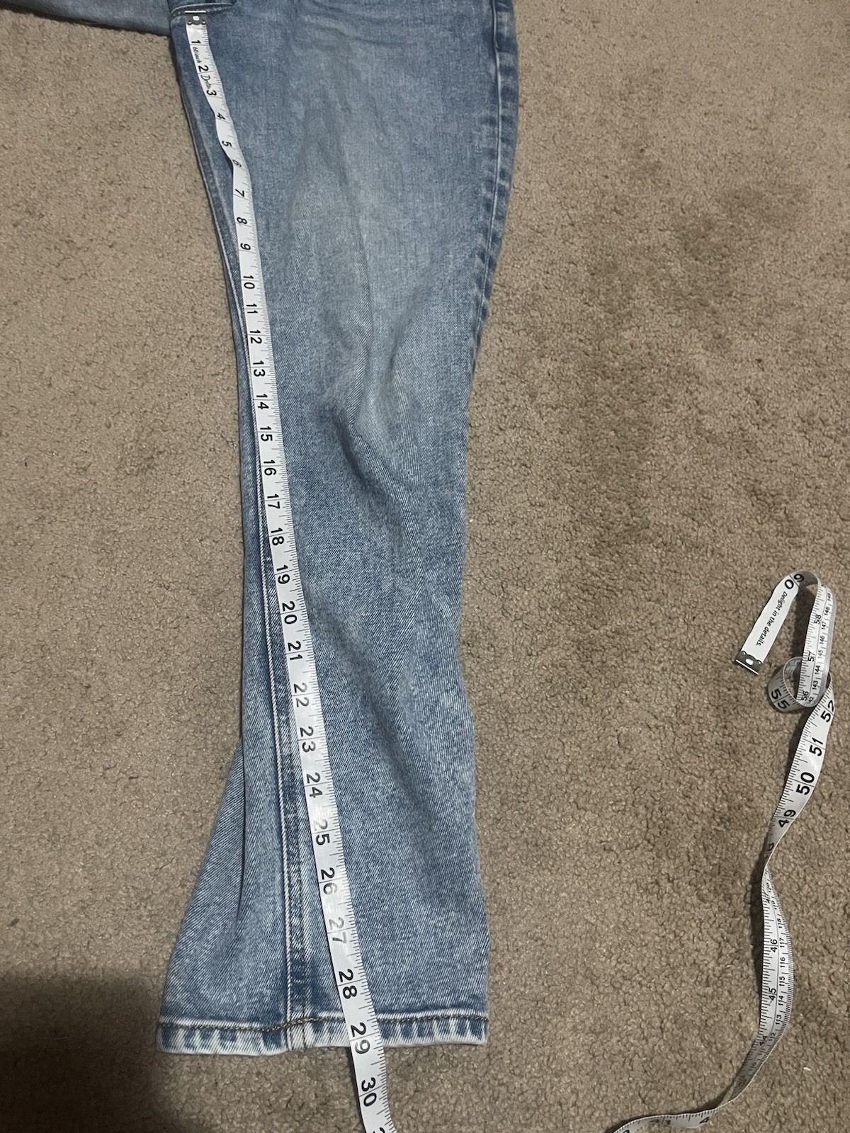 VTG Diesel Industry Denim Jeans Button Fly Buttons Size 33x29 image 9