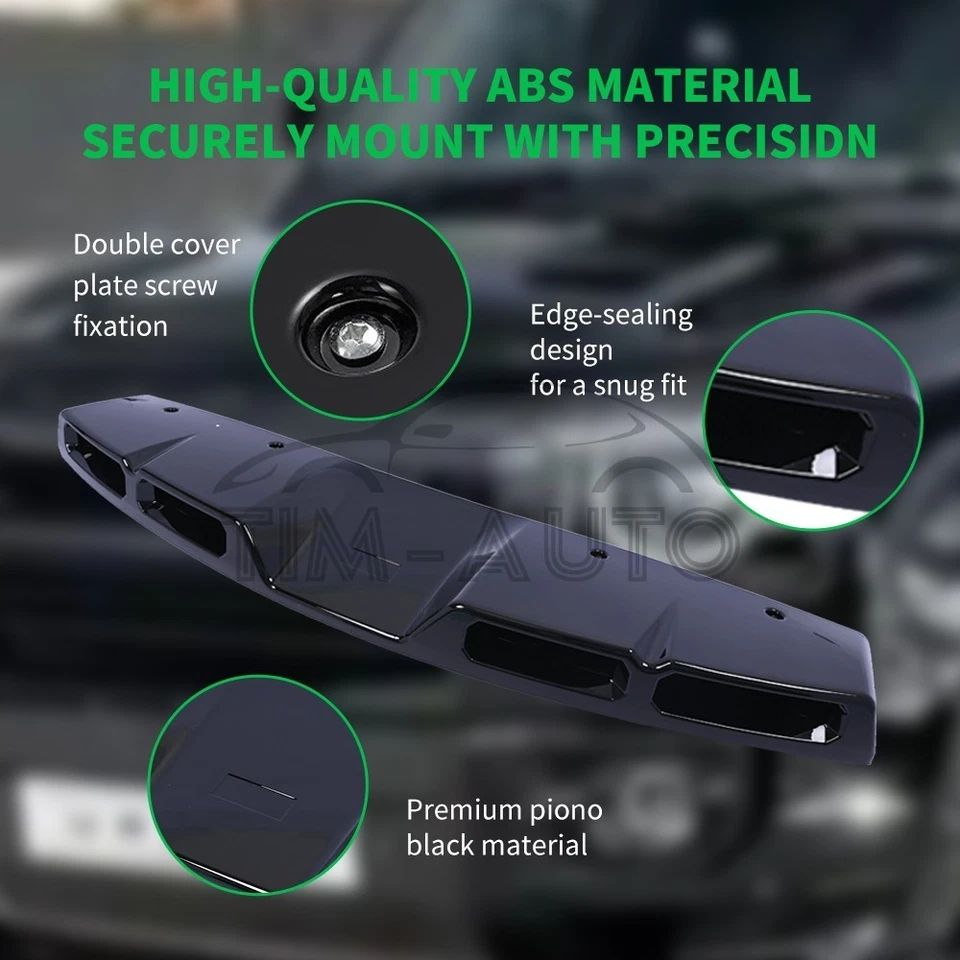 Roof Top Light Bar LED Fits 2020-2024 Land Rover Defender 90 110 130 Gloss Black Foto 4 de 4