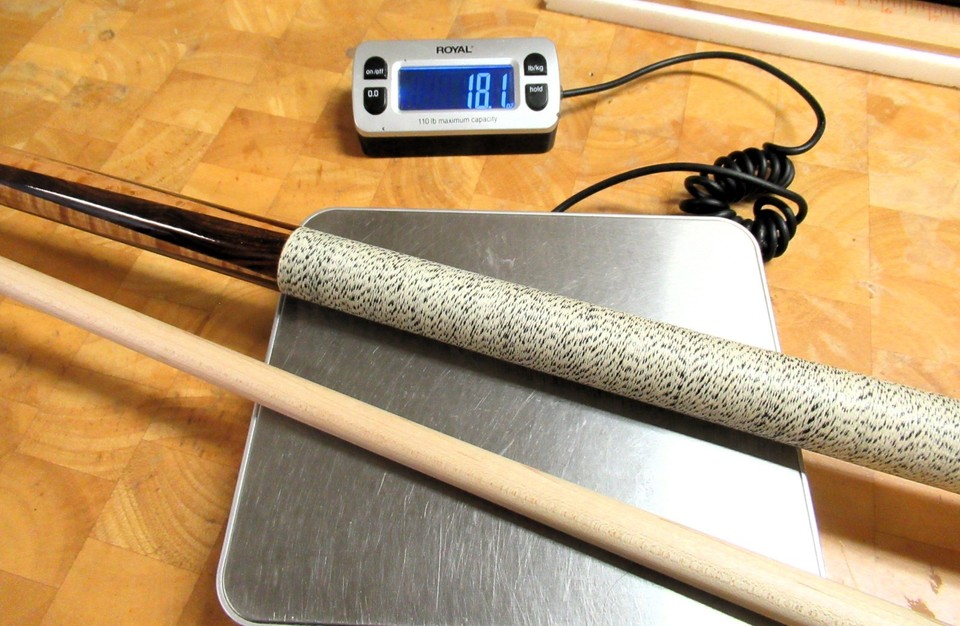Original Ray Schuler 18.1 Oz Custom Pool Cue. NOT SLC! Built By The Man ...