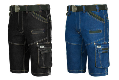 Kurze Arbeitshose Shorts JEANS Bundhose Arbeitskleidung COLEMANN Gr. S-XXL