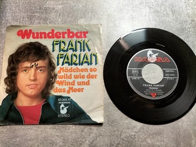 Frank Farian: Wunderbar / Single Hansa / Oldie - Schlager