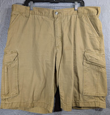 Carhartt Cargo Shorts Mens 40 Tan Relaxed Fit Ripstop Utility Workwear Pockets