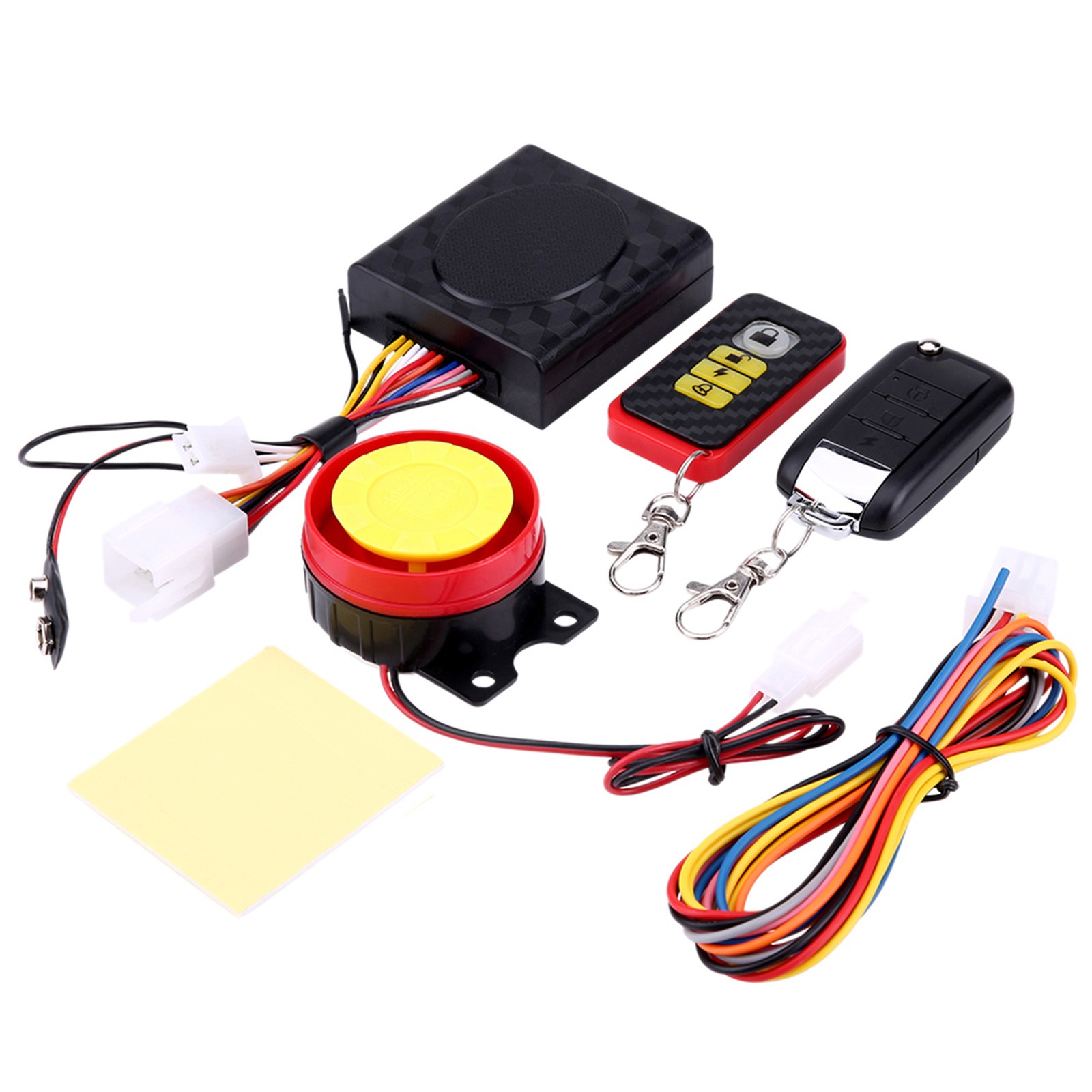 12V Motorcycle Anti Theft Security Alarm System Remote Control Universal BAJ