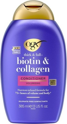 OGX Biotin & Collagen Volumising Hair Conditioner Thick & Full 385ml, Gratis  