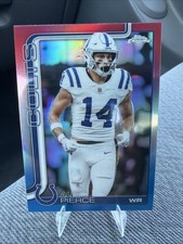 2025 Topps Chrome - Alec Pierce #125 Red White Blue Refractor